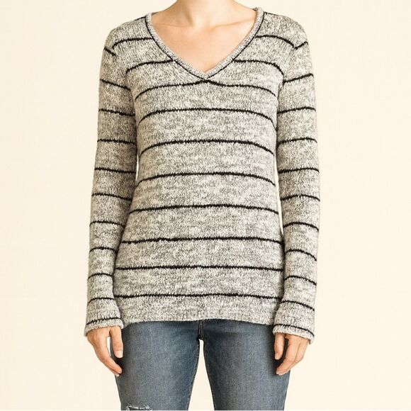Splendid Striped v neck Sweater Small - Picture 1 of 5